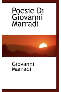 Poesie Di Giovanni Marradi