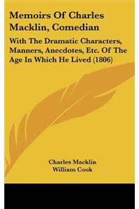 Memoirs of Charles Macklin, Comedian