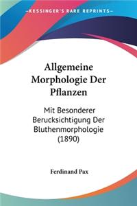 Allgemeine Morphologie Der Pflanzen