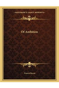 Of Ambition