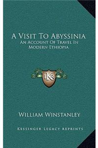 A Visit to Abyssinia