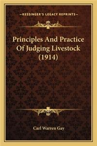 Principles And Practice Of Judging Livestock (1914)