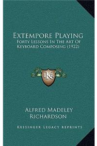 Extempore Playing