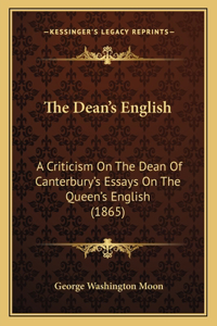 The Dean's English
