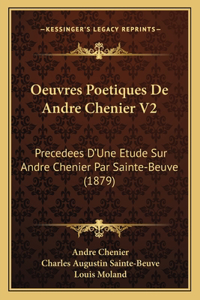 Oeuvres Poetiques De Andre Chenier V2