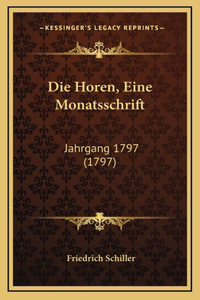 Die Horen, Eine Monatsschrift
