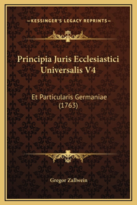 Principia Juris Ecclesiastici Universalis V4