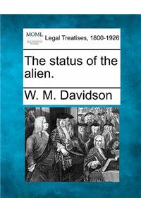 Status of the Alien.