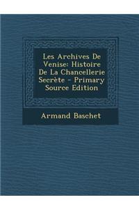 Les Archives de Venise