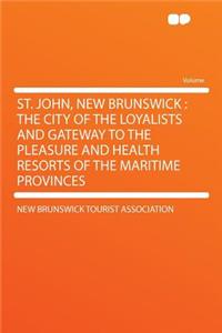 St. John, New Brunswick