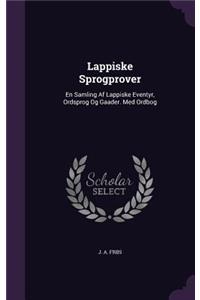 Lappiske Sprogprover