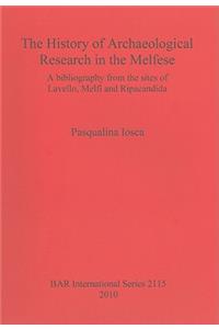 History of Archaeological Research in the Melfese