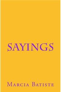 Sayings