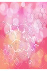 Notebook - Chemical Structures Theme