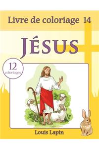 Livre de coloriage Jésus