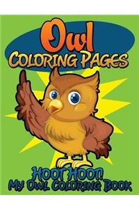 Owl Coloring Pages (Hoot Hoot! My Owl Coloring Book)
