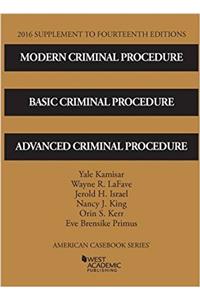 Modern Criminal Procedure, Basic Criminal Procedure, and Advanced Criminal Procedure