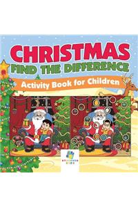 Christmas Find the Difference Activity Book for Children