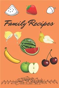 Family Recipes Book