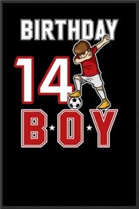 14 years old birthday gift for soccer dabbing