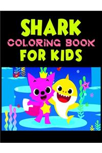 Shark Coloring Book For kids