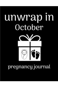 Unwrap in October pregnancy journal