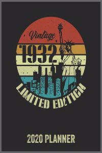 Vintage 1932 Limited Edition 2020 Planner