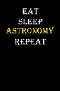 Eat, Sleep, Astronomy, Repeat Journal