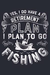 Yes I Do Have a Retirement Plan I Plan to Go Fishing