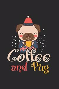 Pug Coffee Notebook