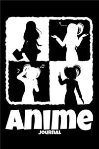 Anime Journal: A Funny Notebook for Manga Lovers