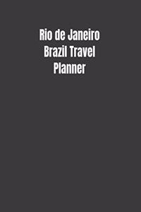 Rio de Janeiro Brazil Travel Planner