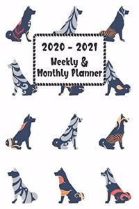2020 - 2021 Weekly & Monthly Planner