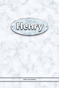Henry - Lined Notebook
