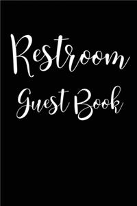 Restroom Guest Book