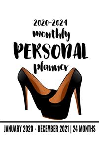 2020 - 2021 Monthly Personal Planner