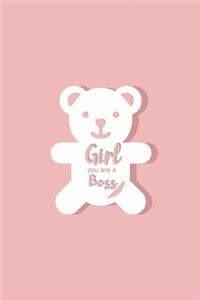 Girl You Are a Boss Composition Book