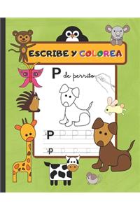 Escribe Y Colorea