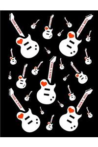 I Love Rock N Roll Music Guitars Journal Notebook