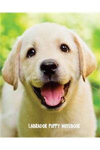 Labrador Puppy Notebook