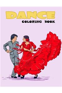 Dance Coloring Book