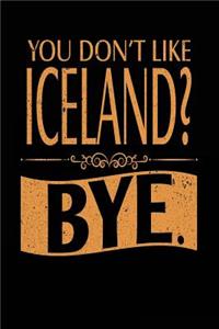 You Don't Like Iceland? Bye.