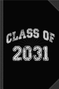 Class of 2031 Journal Notebook