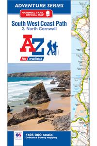 SW Coast Path North Cornwall Adventure Atlas