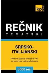 Srpsko-Italijanski Tematski Recnik - 3000 Korisnih Reci