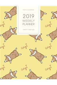 2019 Weekly Planner Twenty Nineteen