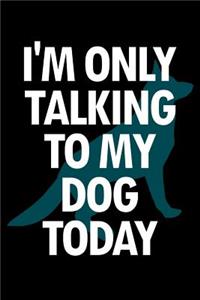 German Shepherd Dot Grid Notebook