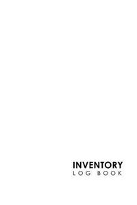 Inventory Log Book