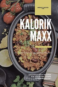 Kalorik MAXX Air Fryer Oven 2 Cookbooks in 1