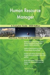 Human Resource Manager A Complete Guide - 2020 Edition